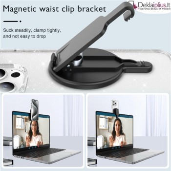 Magnetinis - magsafe diržo segtukas telefono laikiklis Magnetinis - magsafe diržo segtukas telefono laikiklis